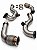 DOWNPIPE MERCEDES-AMG C63 S W205 4.0 V8 INOX 409 - Imagem 5