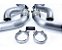 DOWNPIPE MERCEDES C63 S AMG 4.0 ACO INOX 409 Ø 3 FULL - Imagem 3