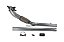 DOWNPIPE JETTA/FUSCA/EOS/AUDI A3 2.0 EA888 200CV AÇO CARBONO 3" X 2 1/2" - Imagem 2