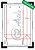 PP 0065 - Sacola 23,7 X 11,7 x 5,5 cm (Meia Faca) PARA FOLHAS A4 vertical - Imagem 1