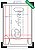 GR 7032 - (MEIA Faca) Sacola Boca de Palhaço 132 L x 230 A x 50 P mm - Folhas A4 - Imagem 1