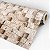 Papel De Parede Pedras Mosaico Bege em Cubos - Imagem 4