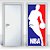 Adesivo para Porta – Basquete NBA - Imagem 1