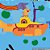 Adesivo para Porta – The Beatles - Yellow Submarine - Imagem 2