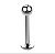 PIERCING LABRET TRADICIONAL TITÂNIO ROSCA INTERNA - Imagem 8