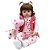 Boneca Bebê Reborn e Girafinha 100% Silicone - Imagem 1