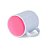 Caneca Polimero Branco Interior Rosa Bebê - Imagem 3