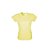 Camisa Feminina Amarelo Bebê 100% Poliester - Imagem 1