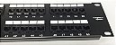 Voice Panel 19" 2Us 50 portas Cat3 RJ45 - EVP50-41 - Imagem 3