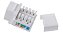 Conector RJ45 Fêmea (Keystone) Cat6 90° - K6-31OEM-90 - Imagem 1