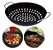Frigideira Panela Furada Para Churrasco Wok Grelhar Legumes - Imagem 1