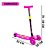 Patinete Infantil Luz 3 Rodas Brilhante Radical Com Led - Imagem 2