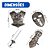 Kit Medieval Infantil Armadura Espada Capacete Bracelete - Imagem 2