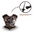 Kit Medieval Infantil Armadura Espada Capacete Bracelete - Imagem 3