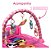 Tapete De Atividades Bebê Rosa Com Piano Musical E Brinquedo - Imagem 3