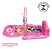 Tapete De Atividades Bebê Rosa Com Piano Musical E Brinquedo - Imagem 8
