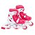 Kit Mor Roller Infantil 34 ao 37 - Branco/Rosa - Imagem 3