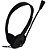 Headphone Headset Newlink High Tone c/ Microfone HS302 Preto - Imagem 1