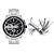 Kit Relógio Masculino Orient MBSSC185KV63P1SX - Prata/Preto - Imagem 1