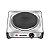 Fogão Elétrico Mondial Fast Cook 1000W FE-04 Inox/Preto 220V - Imagem 3