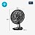 Ventilador Mondial 40cm Turbo 8 Pás VTX-40-8P Preto - 127V - Imagem 8