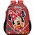 Mochila Minnie Mouse Xeryus 3 Bolsos Love 8912 - Vermelha - Imagem 1