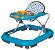 Andador Infantil Tutti Baby Safari Musical 0200332 - Azul - Imagem 1