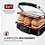 Grill Mondial Press Grill 2000W PG-02 Inox -220V - Imagem 5