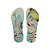 Chinelo Havaianas Slim Princesas Bege/Azul - 37/38 - Imagem 2