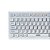 Teclado USB OEX Flat TC300 ABNT 2 - Branco - Imagem 1