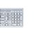 Teclado USB OEX Flat TC300 ABNT 2 - Branco - Imagem 2