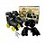 Kit Patins Roller Unitoys Turma da Aventura Preto 1489 30/33 - Imagem 1