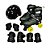 Kit Patins Roller Unitoys Turma da Aventura Preto 1489 30/33 - Imagem 3