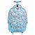 Mochila Escolar de Carrinho DMW Capricho Liberty Vii Blue - Imagem 1