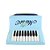 Brinquedo Sanfona Infantil Importway Azul - BW141 - Imagem 2