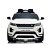 Mini Carro Elétrico 12v Land Evoque Branco BW128BR Importway - Imagem 1