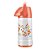 Garrafa Térmica Pressão Invicta 500ml Flower Branco/Laranja - Imagem 1