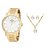 Kit Relógio Feminino Champion + Colar e Brincos - CN26224W - Imagem 3