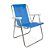 Cadeira de Praia Mor Alta Alumínio Sannet Azul Ref.002274 - Imagem 1