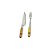 Conjunto Para Churrasco Garfo e Faca Inox Madefer - Imagem 2