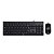 Kit Mouse e Teclado HP Com Fio USB KM100 - Preto - Imagem 2