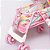 Carrinho Para Boneca Luxo Mep Kids Ref.B7 Rosa Ovelha - Imagem 3