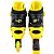 Patins Inline Unitoys Ajustável 34/37 Amarelo Ref.1438 - Imagem 5