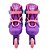 Patins Inline Unitoys Ajustável 34/37 Violeta Ref.1503 - Imagem 4