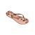 Chinelo Havaianas Slim Organic Rosa Ballet/Dourado - 37/38 - Imagem 3