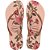 Chinelo Havaianas Slim Organic Rosa Ballet/Dourado - 37/38 - Imagem 1