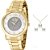 Kit Relógio Feminino Champion + Colar e Brincos CN25136W - Imagem 1