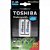 Carregador de Pilhas Toshiba USB AA/AAA Com 2 Pilhas - Imagem 1
