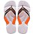 Chinelo Havaianas Power 2.0 Branco/Laranja - 43/44 - Imagem 1