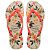 Chinelo Havaianas Slim Romance Bege Palha/Vermelho - 39/40 - Imagem 1